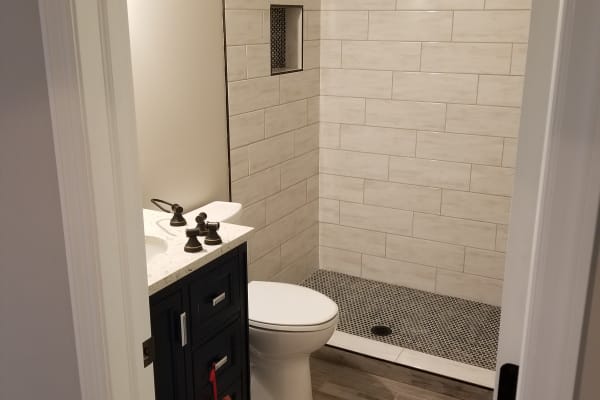 Bathroom Shower Area  Renovation, Columbus OH